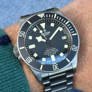 TUDOR PELAGOS REF. 25610TNL LHD, BLACK DIAL, LIKE NEW 2018, FULL SET