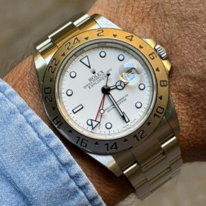 ROLEX EXPLORER 2 16570 WHITE DIAL, CAL.3185, Z SERIAL, FULL SET, YEAR 2007, VERY GOOD CONDITIONS