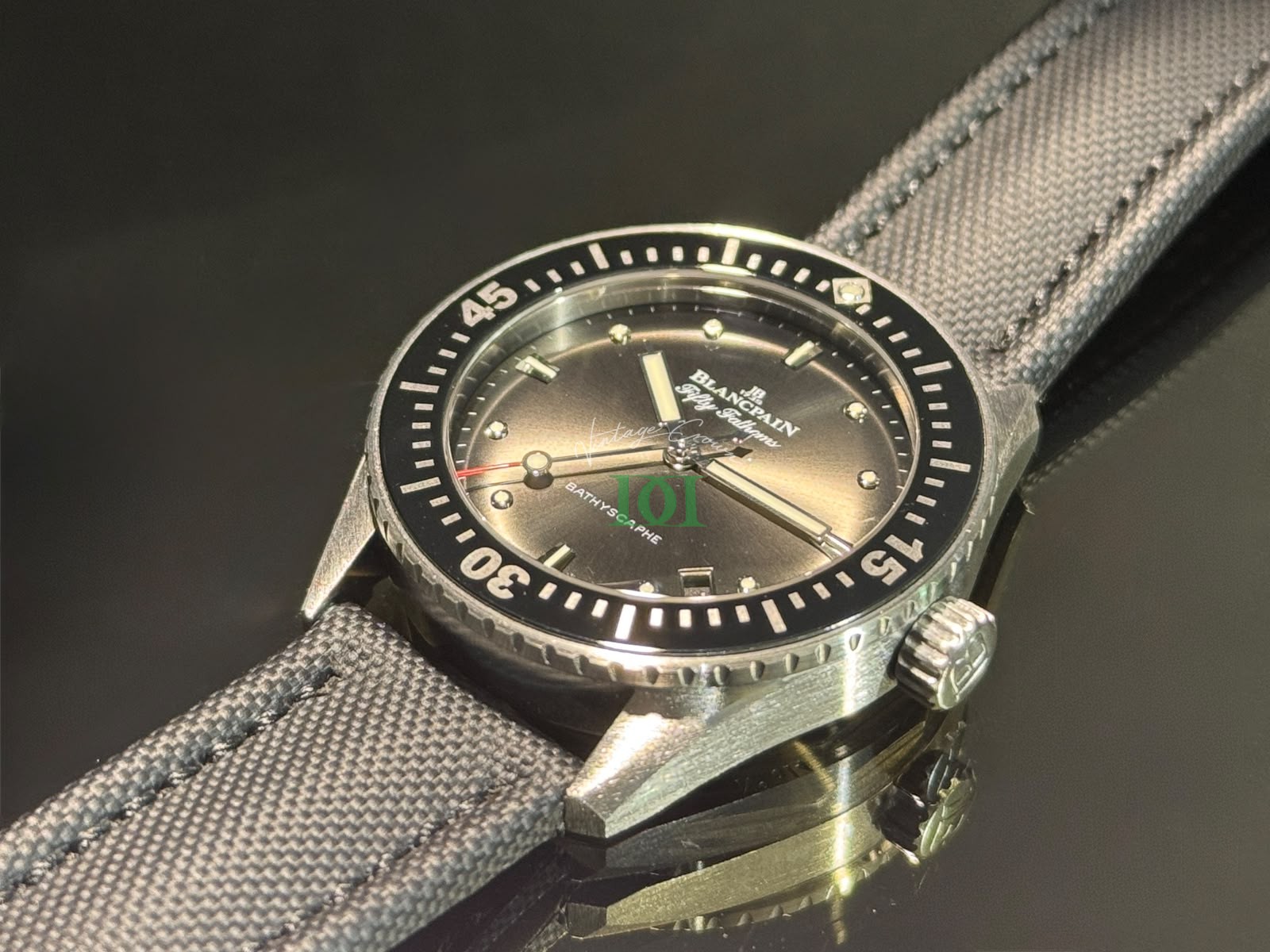 Blancpain Fifty Fathoms Bathyscaphe Black Dial - foto 2