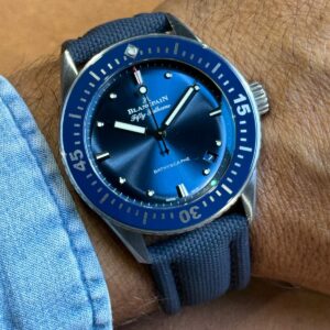 Blancpain Fifty Fathoms Bathyscaphe 5100 1140 O52A Blue Dial 2021 - foto 1