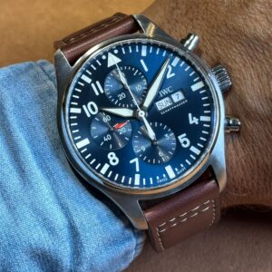 IWC Pilot Chronograph Le Petit Prince 377714 Blue Dial 2018 - foto 1