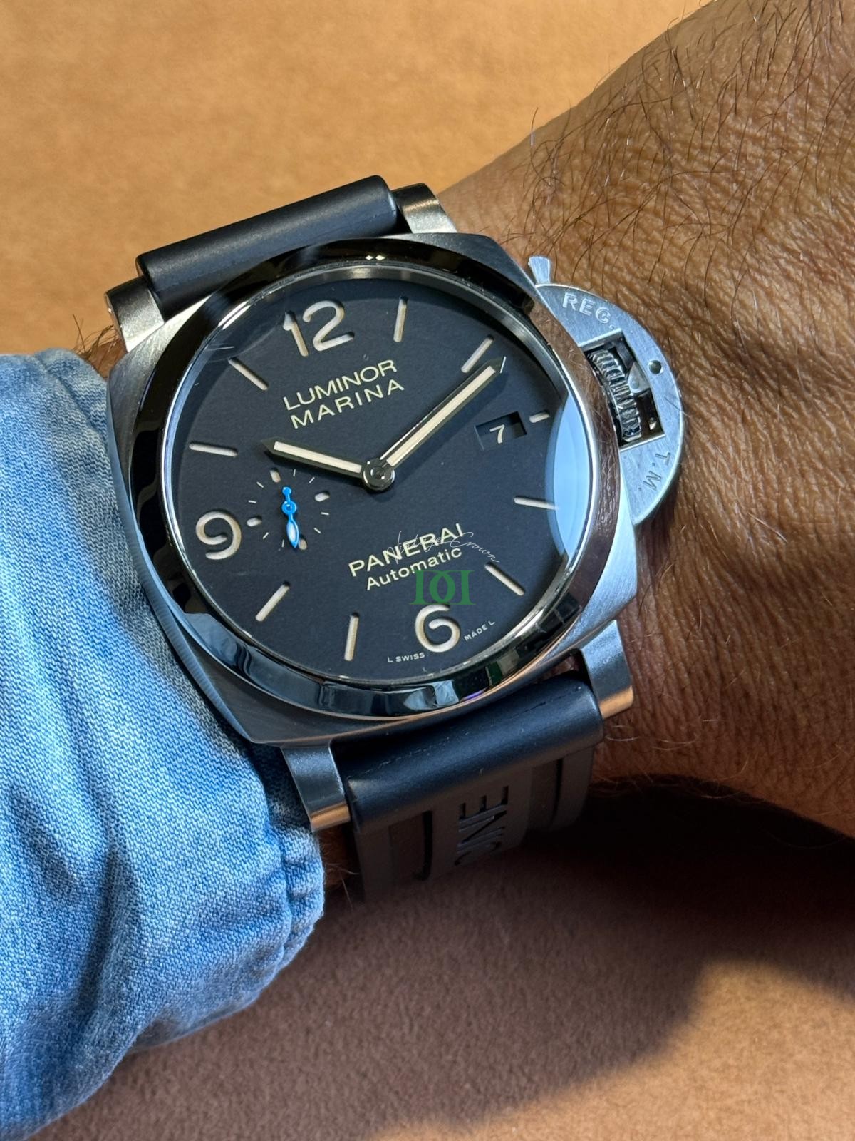 Panerai Luminor Marina 1950 3 Days PAM01312 Black Dial 2017 - foto 1