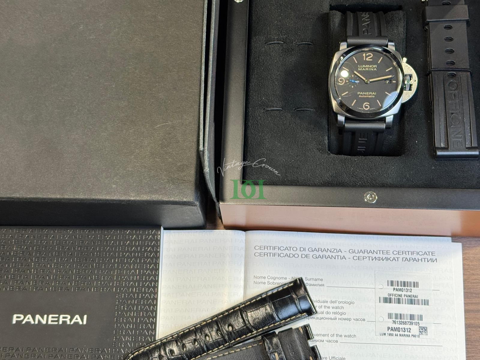 Panerai Luminor Marina 1950 3 Days PAM01312 Black Dial 2017 - foto 13
