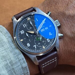 IWC Pilot Spitfire Chronograph 387903 Black Dial 2024 - foto 1