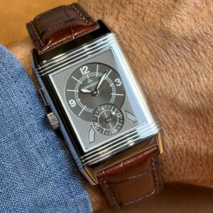Jaeger-LeCoultre Reverso Grand Taille Duoface Night & Day Q2718410 Silver Anthracite Dial 2013 - foto 1