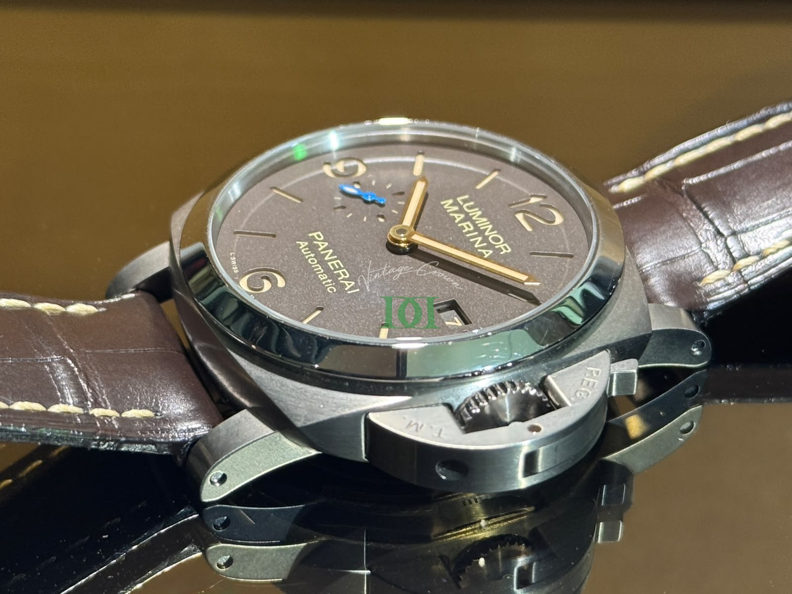 Panerai Luminor Marina 1950 3 Days PAM01351 Brown Sandwich Dial 2019 - foto 2