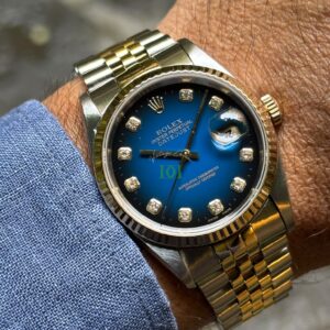 Rolex Datejust 16233 Blue Vignette Diamond Dial 1996 - foto 1